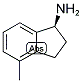 (1S)-4-METHYLINDANYLAMINE 结构式
