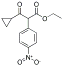 3-CYCLOPROPYL-2-(4-NITRO-PHENYL)-3-OXO-PROPIONIC ACID ETHYL ESTER 结构式