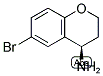 (R)-6-BROMO-CHROMAN-4-YLAMINE 结构式