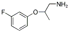 2-(3-FLUORO-PHENOXY)-PROPYLAMINE 结构式