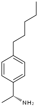 (R)-1-(4-PENTYLPHENYL)ETHANAMINE 结构式