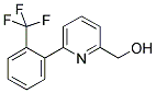(6-[2-(TRIFLUOROMETHYL)PHENYL]PYRIDIN-2-YL)METHANOL 结构式