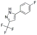 3-(TRIFLUOROMETHYL)-5-(4-FLUOROPHENYL)-1H-PYRAZOLE 结构式