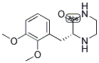 (R)-3-(2,3-DIMETHOXY-BENZYL)-PIPERAZIN-2-ONE 结构式