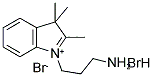 1-(3-AMINOPROPYL)-2,3,3-TRIMETHYLINDOLIUM BROMIDE HYDROBROMIDE 结构式