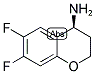 (S)-6,7-DIFLUORO-CHROMAN-4-YLAMINE 结构式