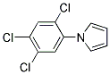 1-(2,4,5-TRICHLORO-PHENYL)-1H-PYRROLE 结构式