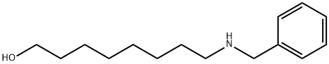 8-苄氨基-1-辛醇 结构式