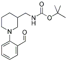 [1-(2-FORMYL-PHENYL)-PIPERIDIN-3-YLMETHYL]-CARBAMIC ACID TERT-BUTYL ESTER 结构式