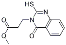 METHYL 3-(2-MERCAPTO-4-OXOQUINAZOLIN-3(4H)-YL)PROPANOATE 结构式