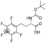 (S)-2-TERT-BUTOXYCARBONYLAMINO-4-PENTAFLUOROPHENYL-BUTYRIC ACID 结构式