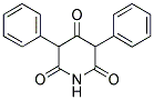 3,5-DIPHENYL-PIPERIDINE-2,4,6-TRIONE 结构式
