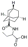 2-[(1-ADAMANTYLCARBONYL)AMINO]BUTANOIC ACID 结构式