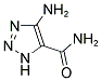 4-AMINO-1H-1,2,3-TRIAZOLE-5-CARBOXAMIDE 结构式