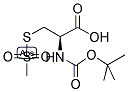 N-T-BOC-L-CYSTEINE METHANETHIOSULFONATE 结构式