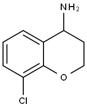 8-CHLORO-CHROMAN-4-YLAMINE 结构式