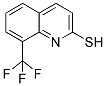 2-MERCAPTO-8-(TRIFLUOROMETHYL)QUINOLINE 结构式