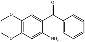 (2-氨基-4,5-二甲氧基苯基)(苯基)甲酮 结构式