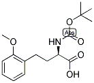 (R)-2-TERT-BUTOXYCARBONYLAMINO-4-(2-METHOXY-PHENYL)-BUTYRIC ACID 结构式