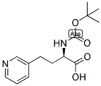 (R)-2-TERT-BUTOXYCARBONYLAMINO-4-PYRIDIN-3-YL-BUTYRIC ACID 结构式