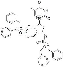 TETRABENZYL THYMIDINE-3',5'-DIPHOSPHATE 结构式