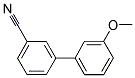 3'-METHOXY[1,1'-BIPHENYL]-3-CARBONITRILE 结构式