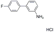 4'-FLUORO-BIPHENYL-3-YLAMINE HYDROCHLORIDE 结构式