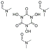 N,N′,N″-三羟基异氰基尿酸二甲基甲酰胺络合物 结构式