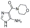 4-(MORPHOLIN-4-YLCARBONYL)-1H-IMIDAZOL-5-AMINE 结构式