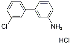 3'-氯-[1,1'-联苯] -3-胺盐酸盐 结构式