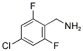4-氯-2,6-二氟苄胺 结构式