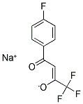 SODIUM (2Z)-1,1,1-TRIFLUORO-4-(4-FLUOROPHENYL)-4-OXOBUT-2-EN-2-OLATE 结构式