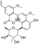 CHRYSOMYCIN A 结构式