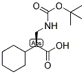 (S)-3-TERT-BUTOXYCARBONYLAMINO-2-CYCLOHEXYL-PROPIONIC ACID 结构式