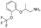 2-(2-TRIFLUOROMETHOXY-PHENOXY)-PROPYLAMINE 结构式