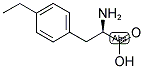 (R)-2-AMINO-3-(4-ETHYL-PHENYL)-PROPIONIC ACID 结构式