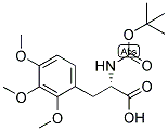 (S)-2-TERT-BUTOXYCARBONYLAMINO-3-(2,3,4-TRIMETHOXY-PHENYL)-PROPIONIC ACID 结构式