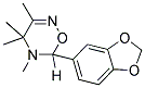 6-(1,3-BENZODIOXOL-5-YL)-3,4,4,5-TETRAMETHYL-5,6-DIHYDRO-4H-1,2,5-OXADIAZINE 结构式