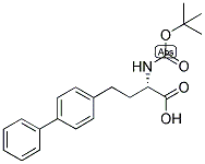 (S)-4-BIPHENYL-4-YL-2-TERT-BUTOXYCARBONYLAMINO-BUTYRIC ACID 结构式