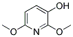 2,6-Dimethoxy-3-pyridinol 结构式