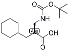 (S)-3-TERT-BUTOXYCARBONYLAMINO-2-CYCLOHEXYLMETHYL-PROPIONIC ACID 结构式