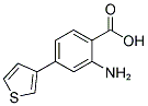 Benzoic acid, 2-amino-4-(3-thienyl)- 结构式