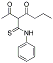 2-ACETYL-3-OXO-N-PHENYLHEXANETHIOAMIDE 结构式
