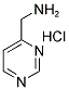 4-(氨基甲基)嘧啶盐酸盐 结构式