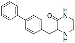 3-BIPHENYL-4-YLMETHYL-PIPERAZIN-2-ONE 结构式