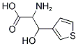 DL-BETA-(3-THIENYL)SERINE 结构式