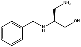 (S)-3-胺基-2-(苄基胺基)丙烷-1-醇 结构式