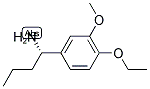 (1S)-1-(4-Ethoxy-3-methoxyphenyl)butylamine 结构式