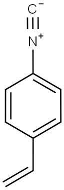 4-VINYL-PHENYLISOCYANIDE 结构式