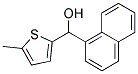 5-METHYL-2-THIENYL-(1-NAPHTHYL)METHANOL 结构式
